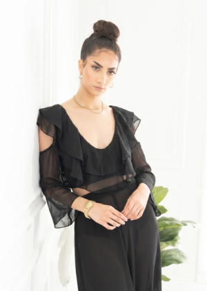 Selene Flounce Blouse