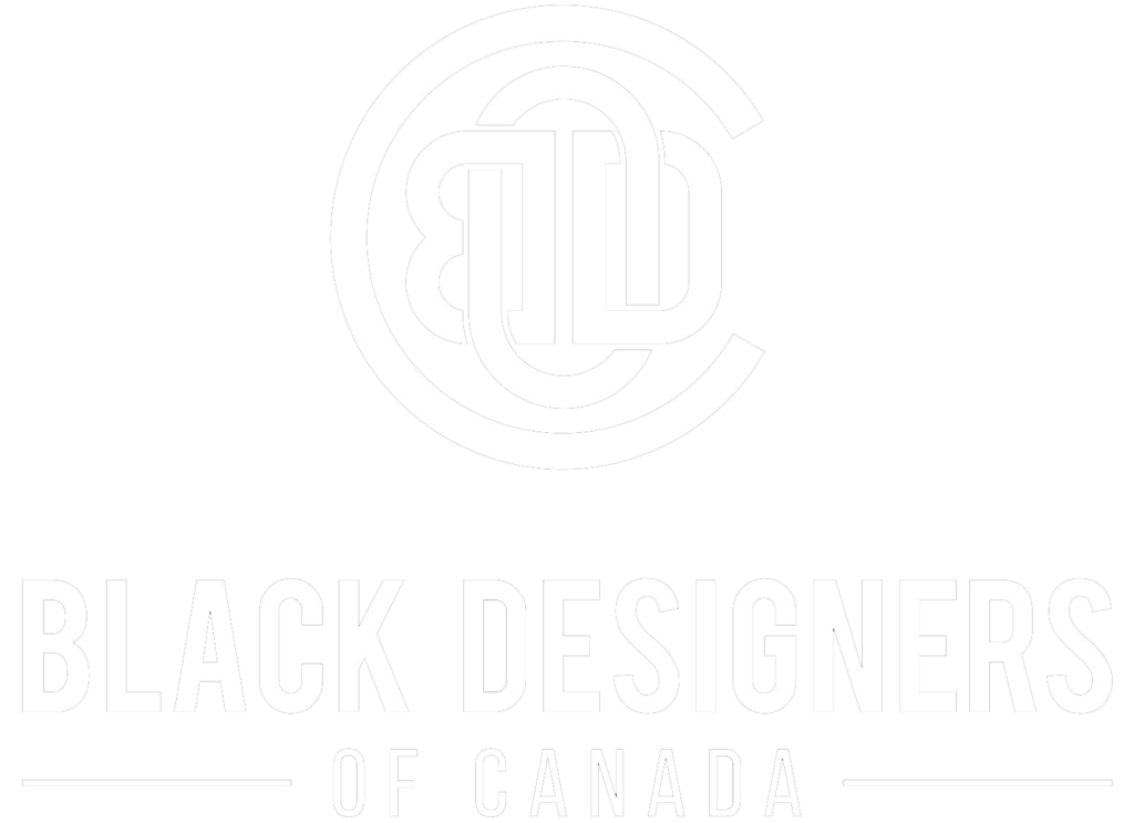 A black and white logo of the company black designer.