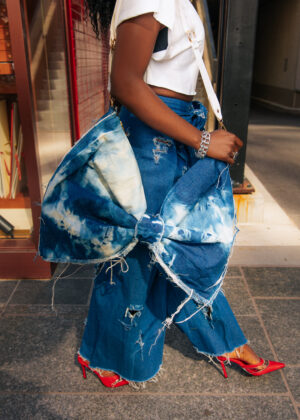 Denim Dominance XL - Bow Purse
