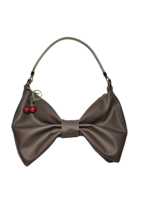 Bella Luna Beige - Bow Purse (Mini)