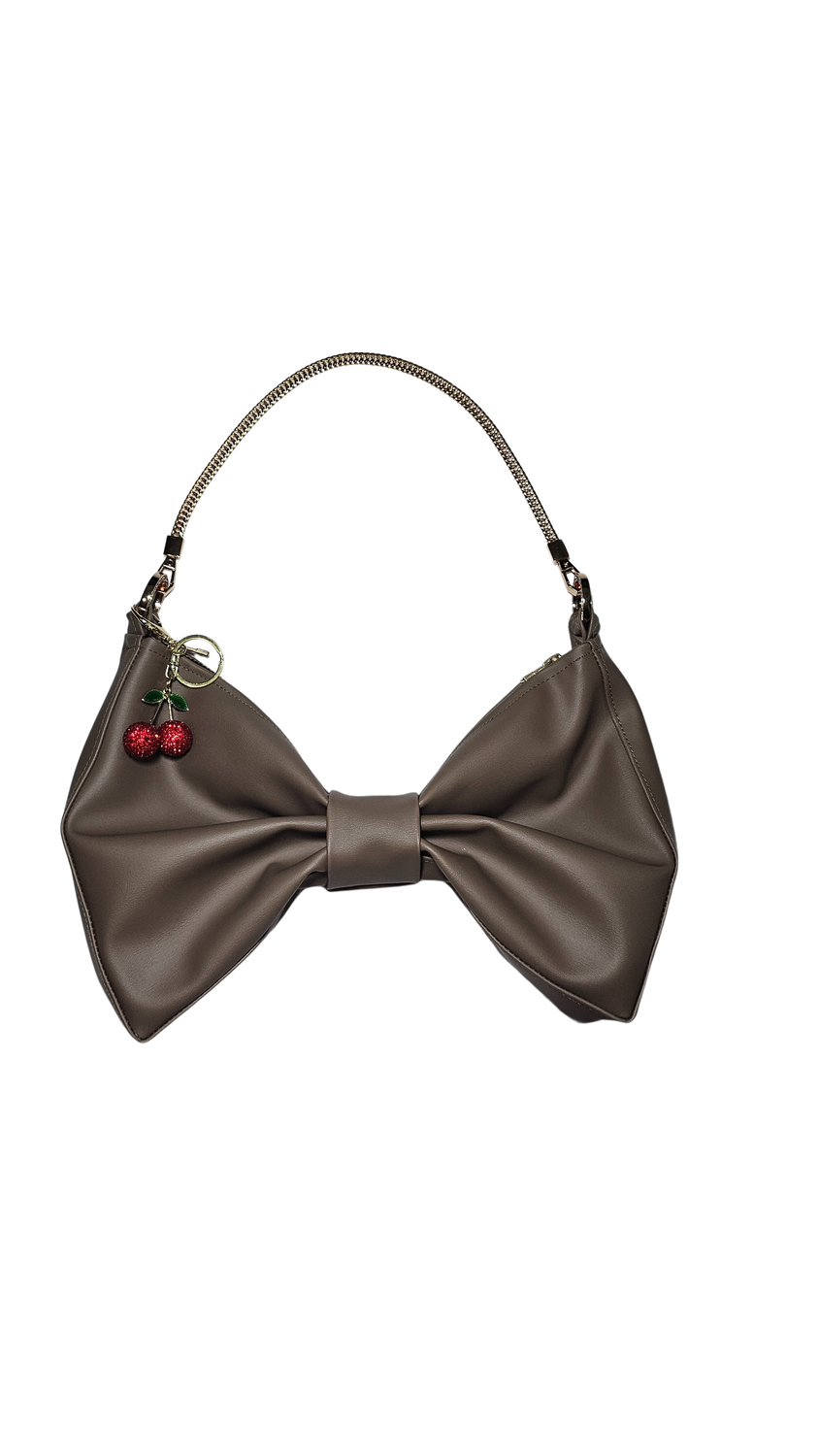 Bella Luna Beige - Bow Purse (Mini)