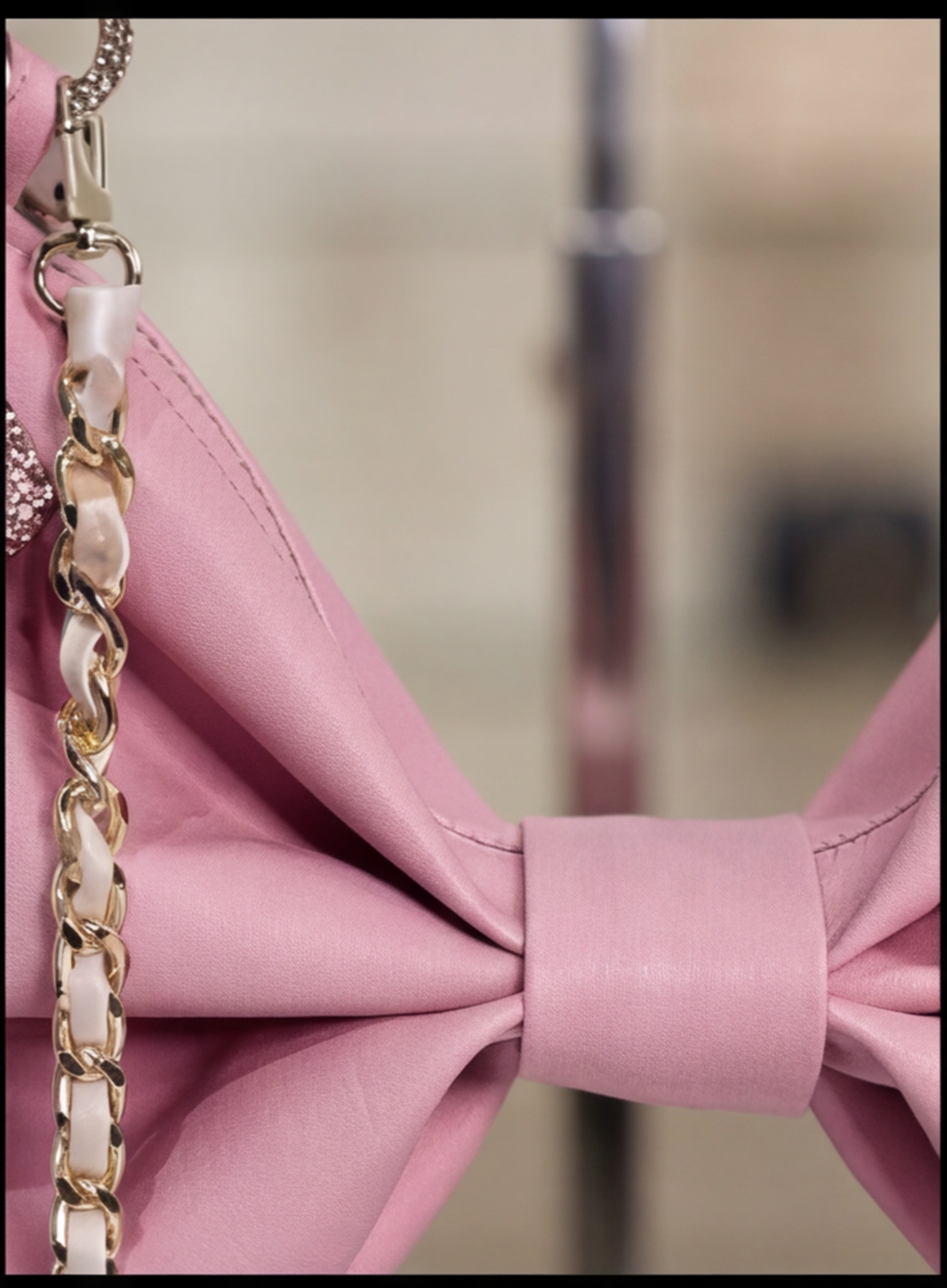 Pink Problem (mini) - Bow Purse - Image 3