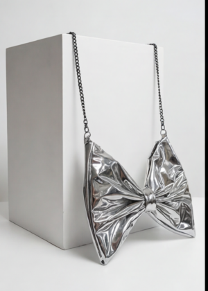 Silver Bullet (mini) - Bow Purse