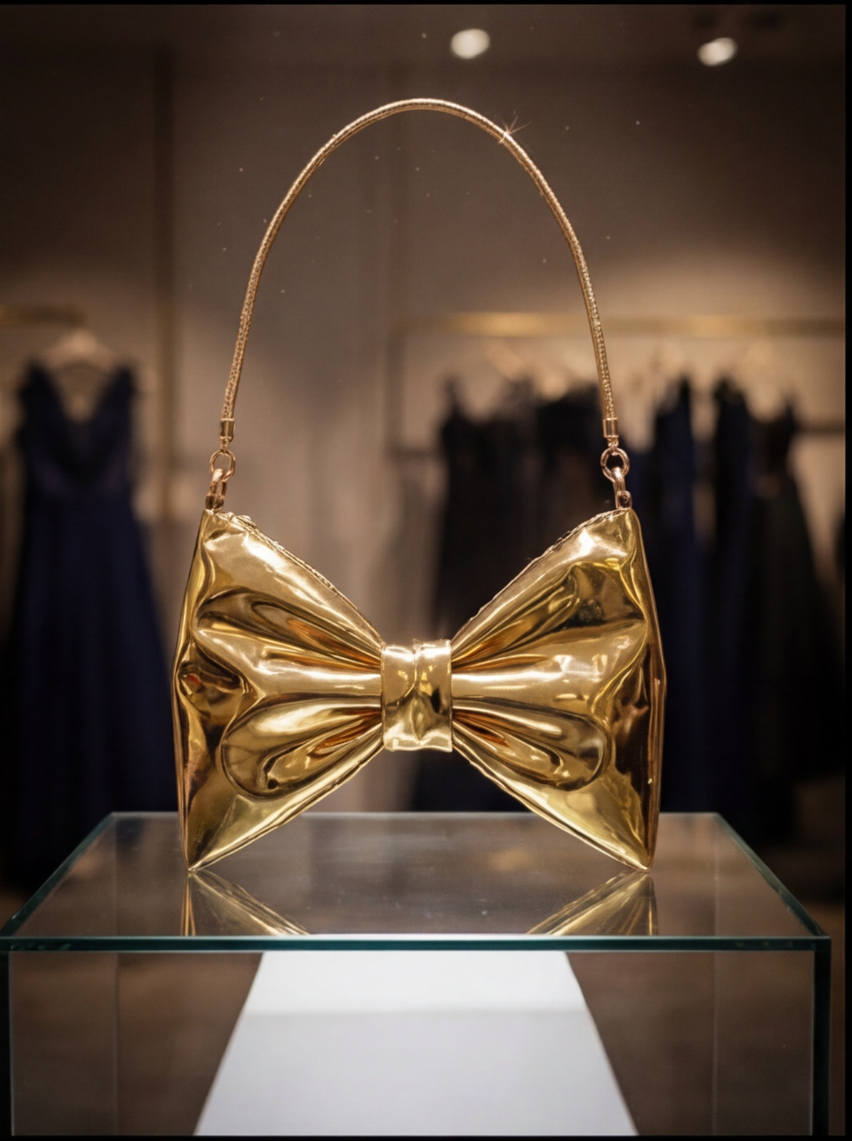 Golden Bullet (mini) - Bow Purse