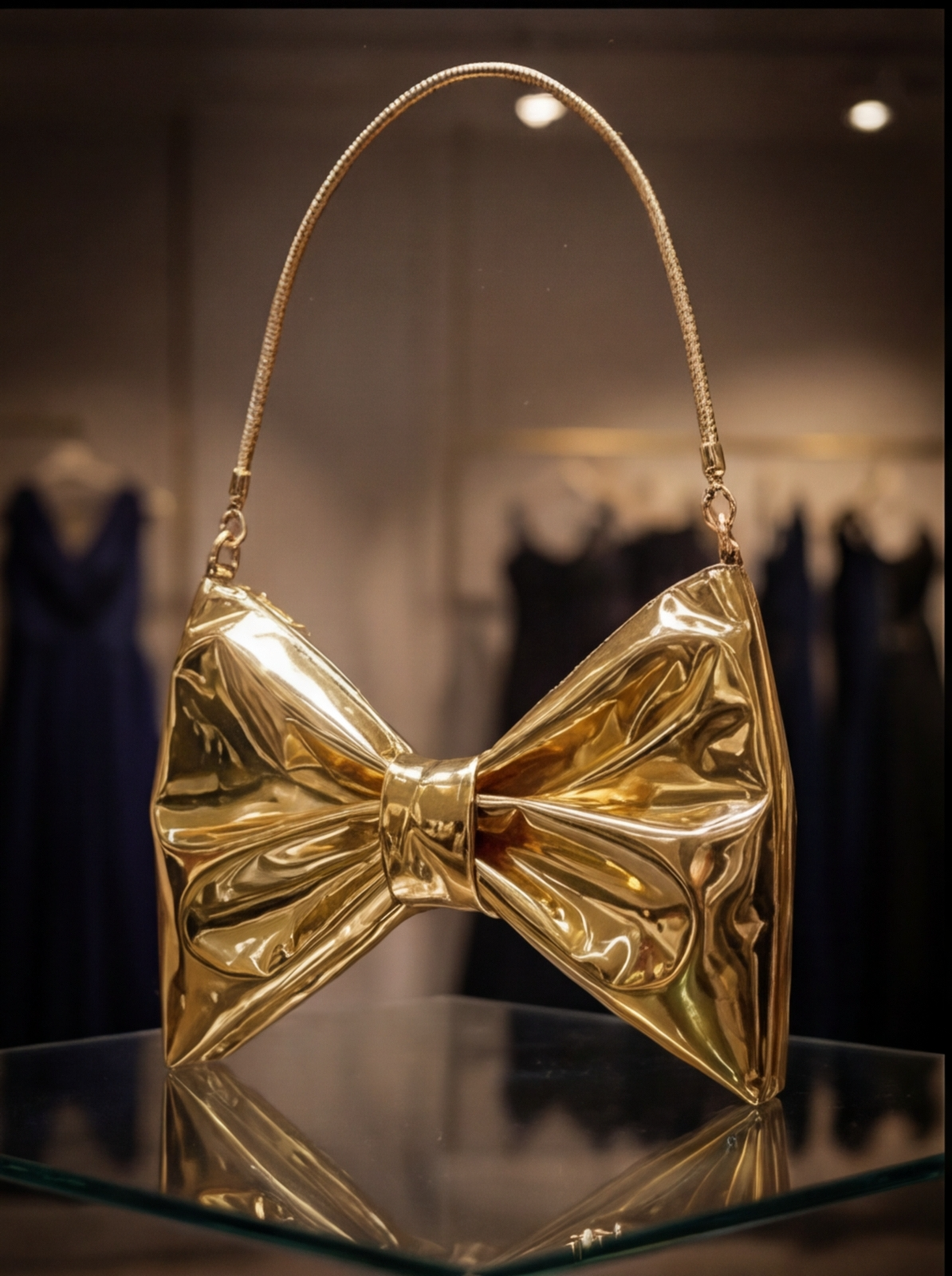 Golden Bullet (mini) - Bow Purse - Image 4