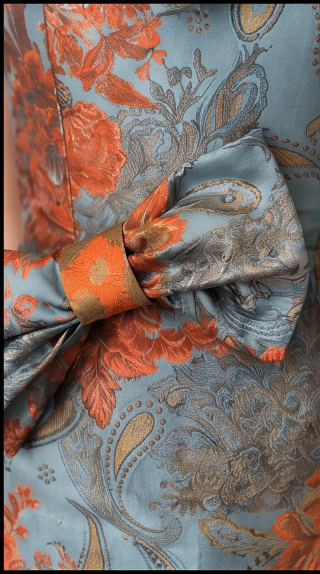 Orange Bloom Dress - Image 8