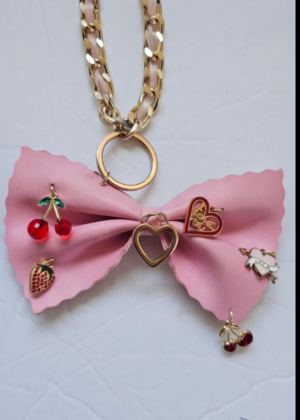 Pink Problems Mini Charm Bow – Add-On